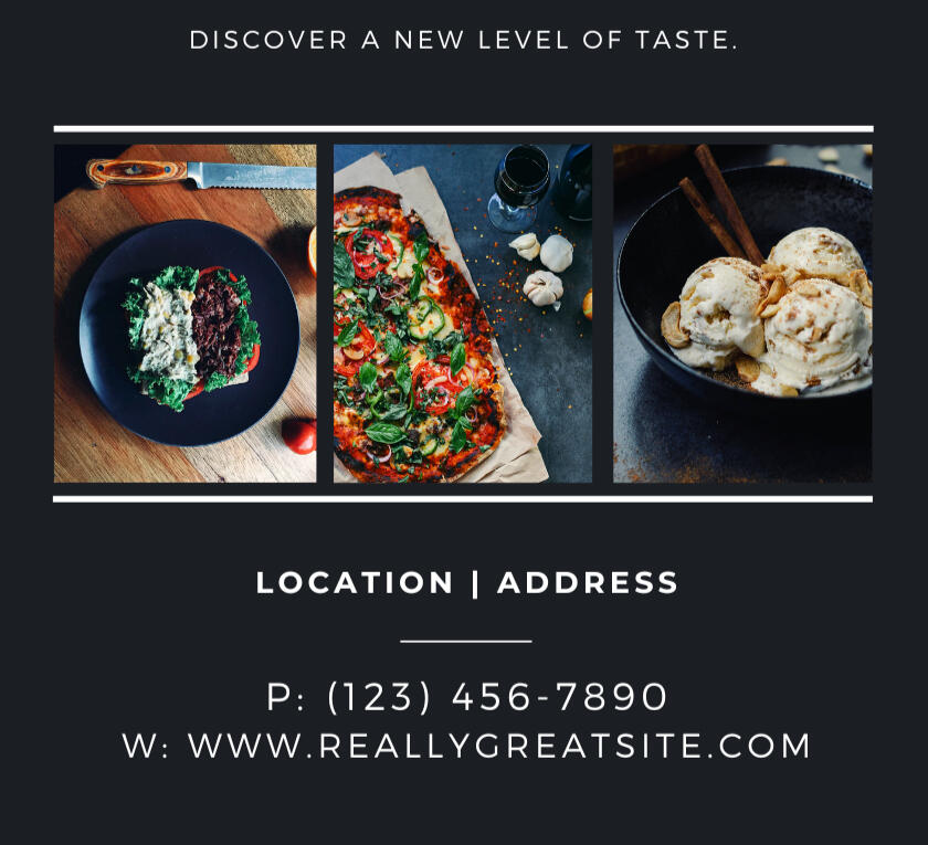 Discover a new level of taste